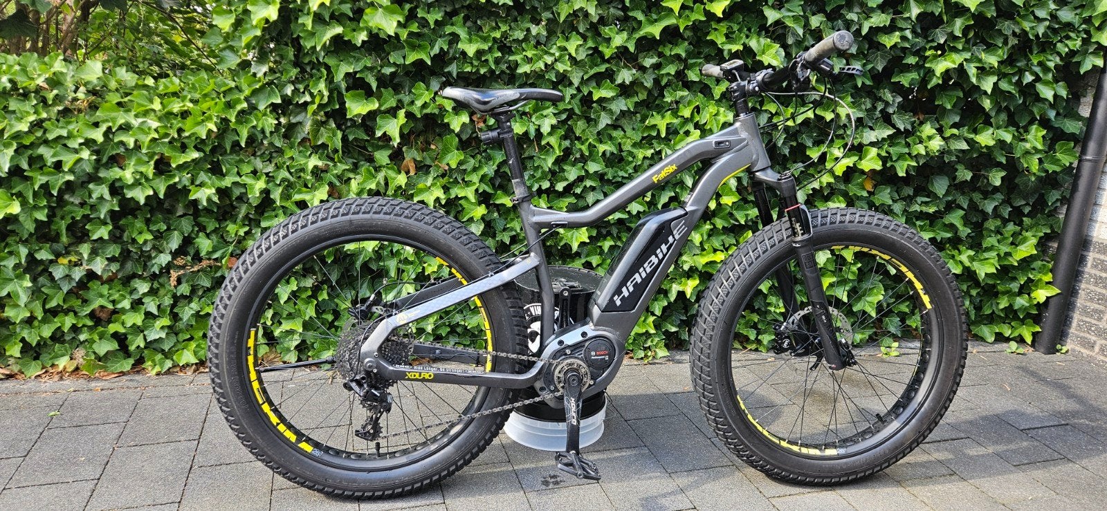 Haibike XDURO FatSix 6.0, Hardtail, 45 tot 49 cm, Zo goed als nieuw, Schijfrem