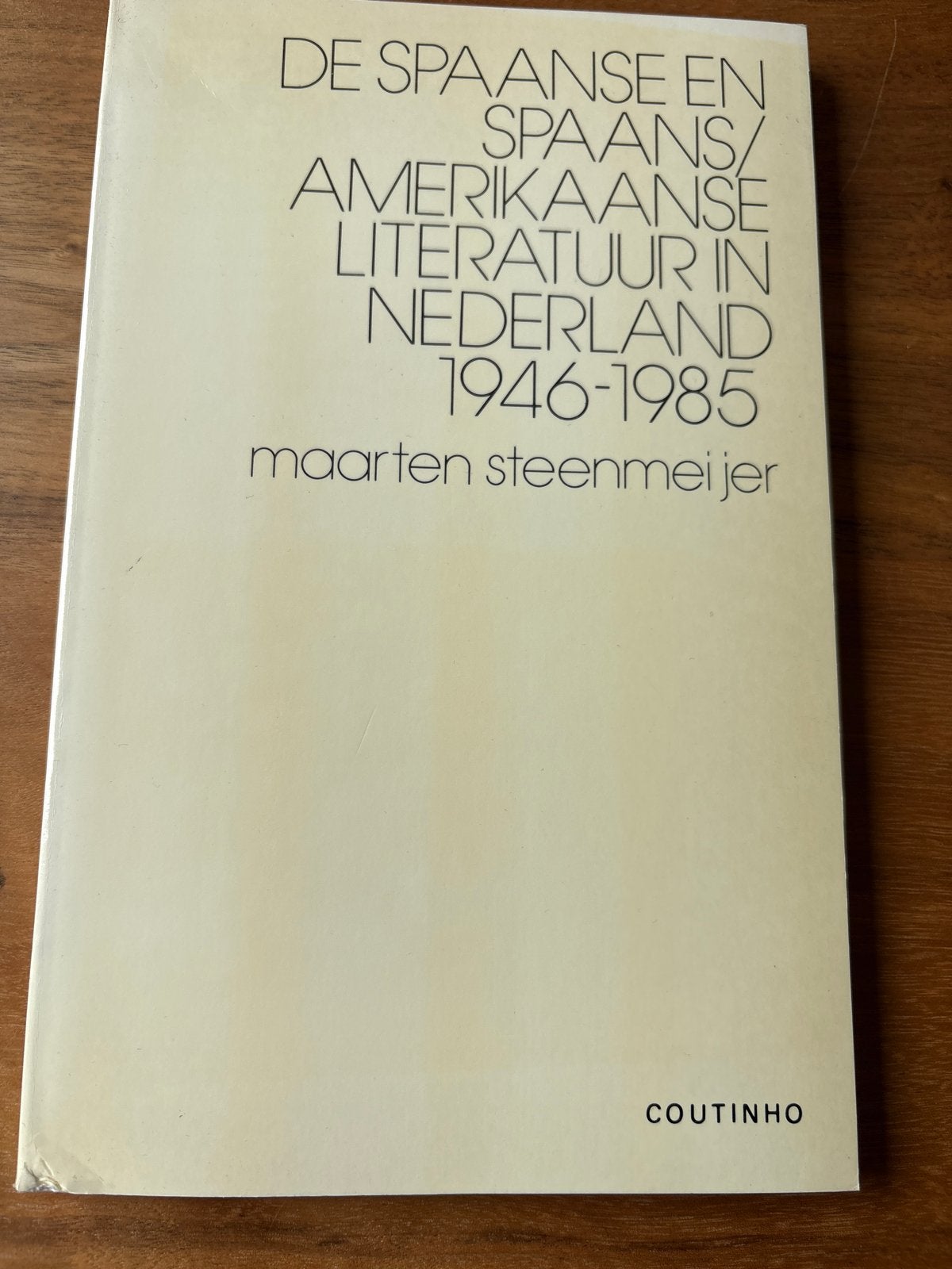 De Spaanse en Spaans/Amerikaanse literatuur in Nederland, Ophalen of Verzenden, Gelezen, Nederland