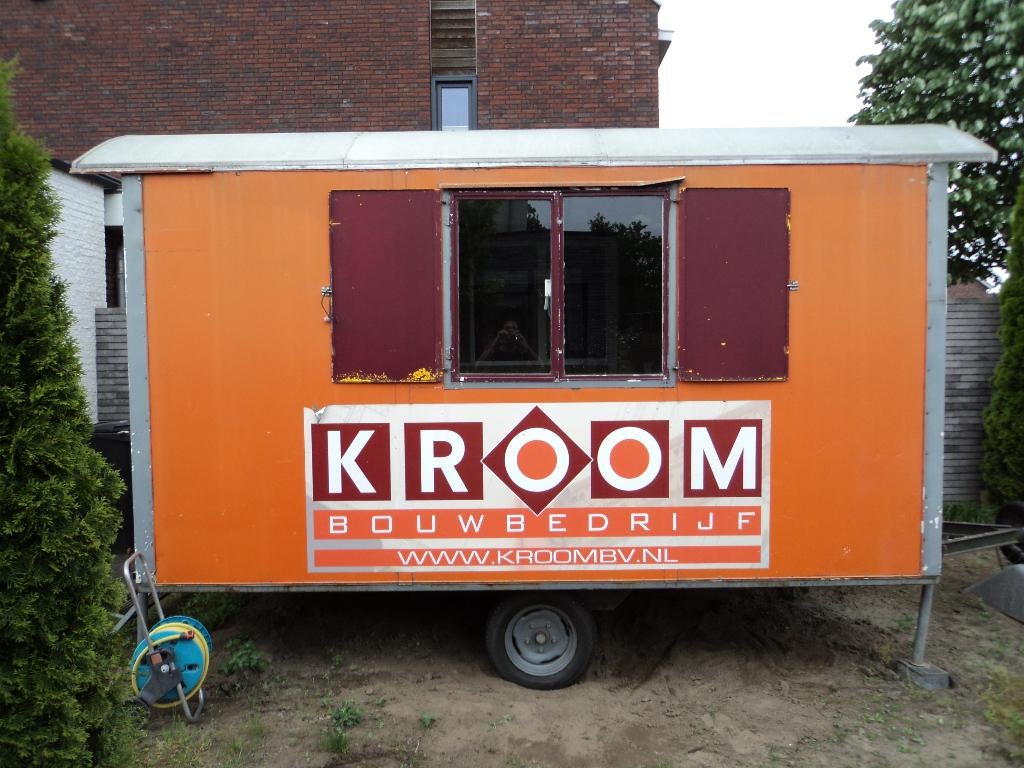 Böhmer / tinyhouse / schaftwagen / pipowagen / schaftkeet, Ophalen, Gebruikt
