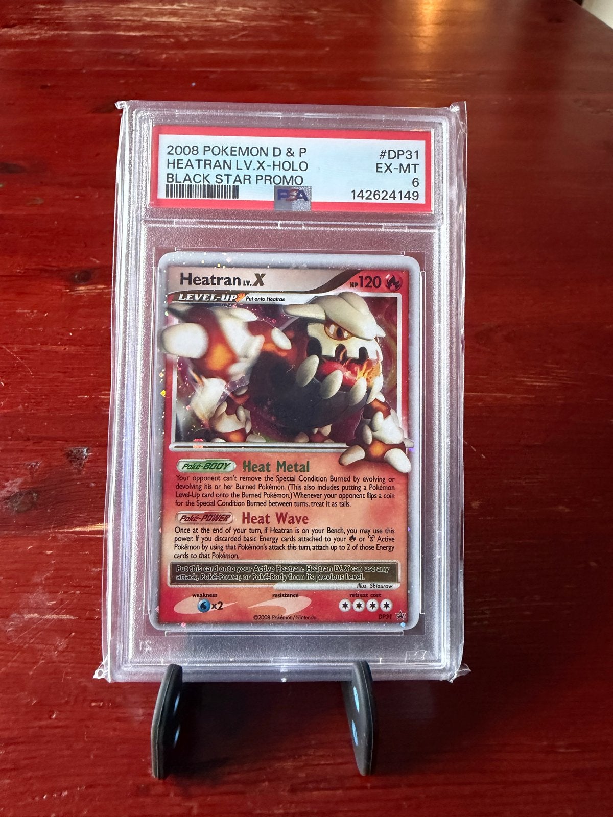 Heatran LV.X POP 77, Ophalen of Verzenden, Gebruikt, Losse kaart, Foil