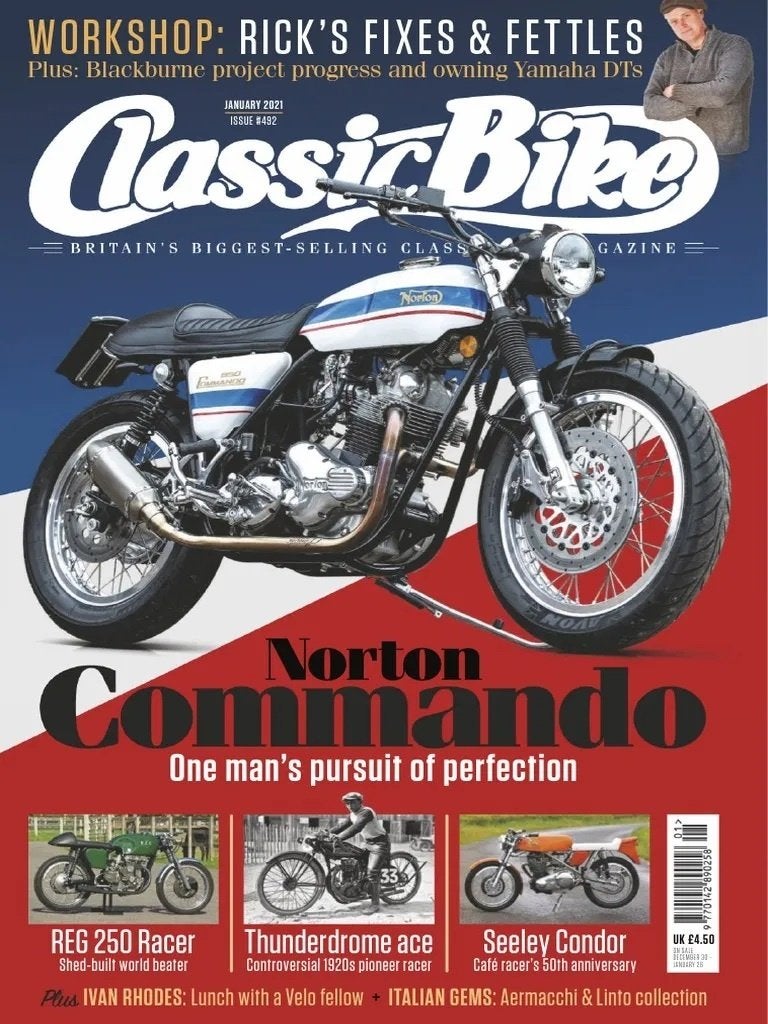 Classic Bike Magazine januari 2021, Verzenden, Gelezen