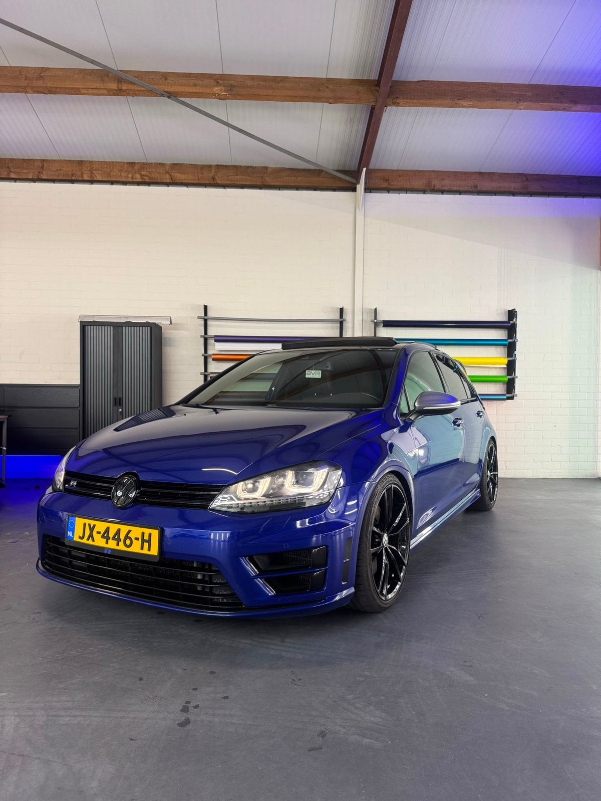 Volkswagen Golf 7R Lapiz Blue DSG Pano, Auto's, Volkswagen, Automaat, Zwart, 4 cilinders, 1984 cc