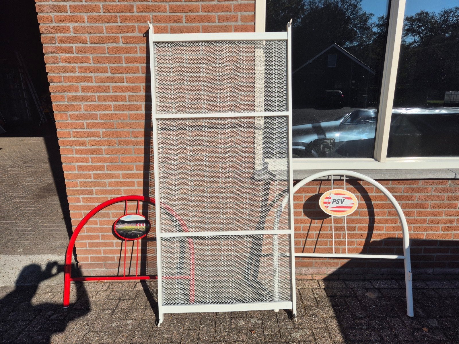 bed PSV, Ophalen, 90 cm, Eenpersoons, Wit