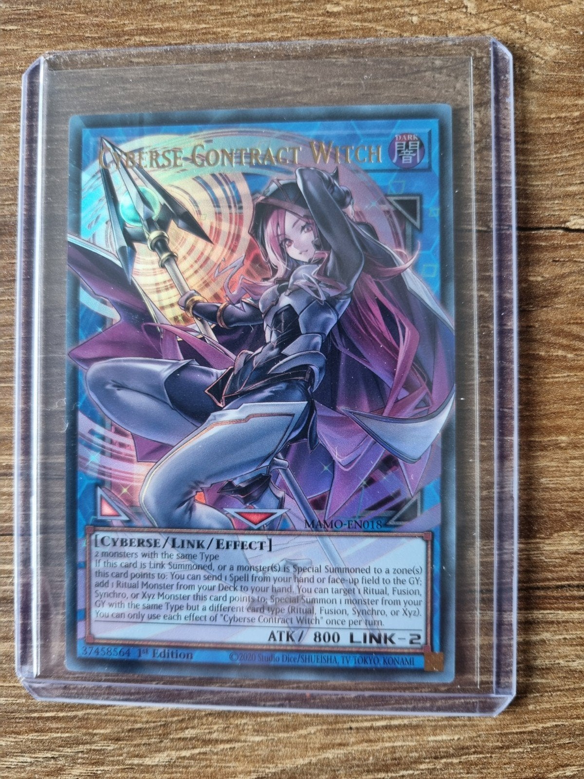 Cyberse Contract Witch (V.2 - Extended art), Ophalen of Verzenden, Nieuw, Losse kaart, Foil