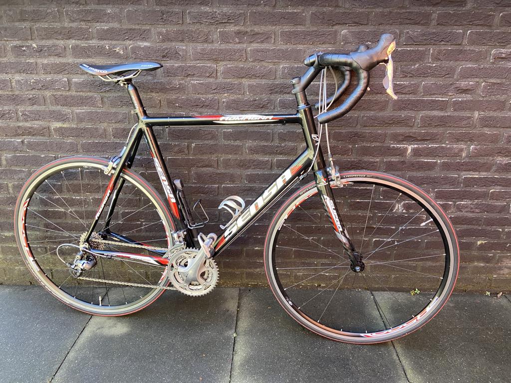 racefiets, Gebruikt, Velgrem, Aluminium, 57 tot 61 cm