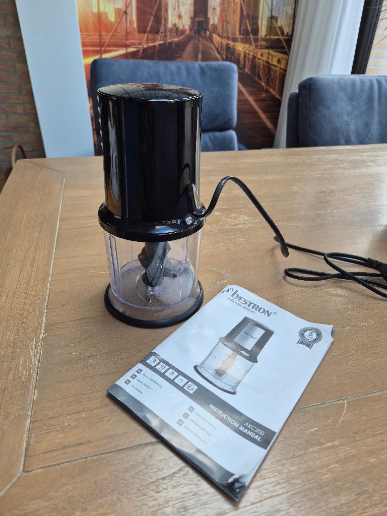 keuken snijmachine, Overige typen, Ophalen of Verzenden, Zo goed als nieuw, Zwart