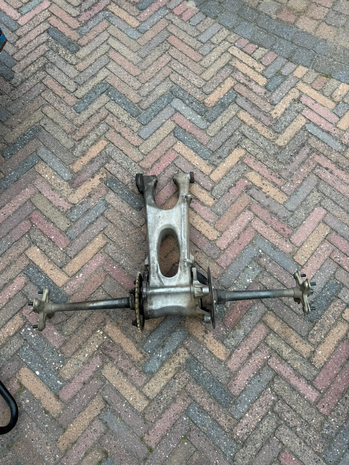 Yamaha yfz450 achterburg, Ophalen, Gebruikt