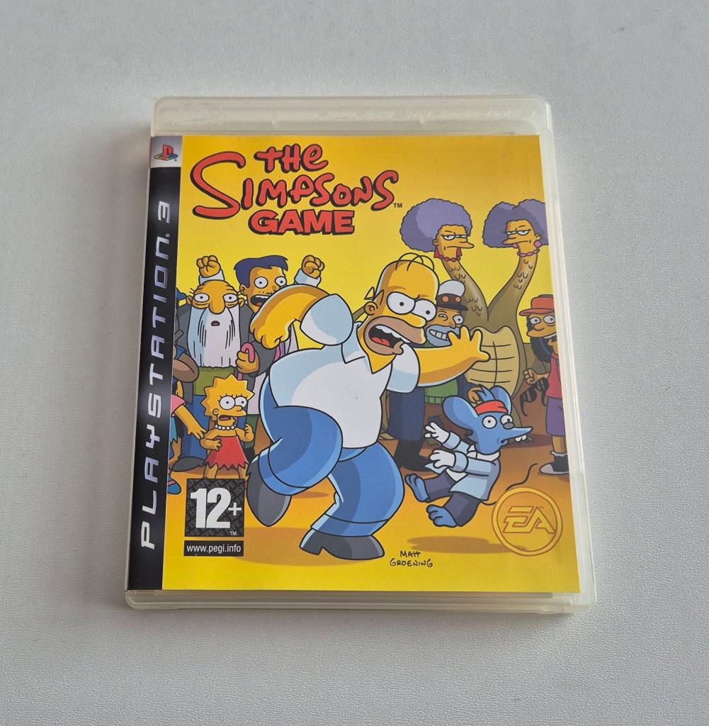The Simpsons Game Playstation 3 PS3 Game Compleet, Avontuur en Actie, Gebruikt, 1 speler, Ophalen of Verzenden