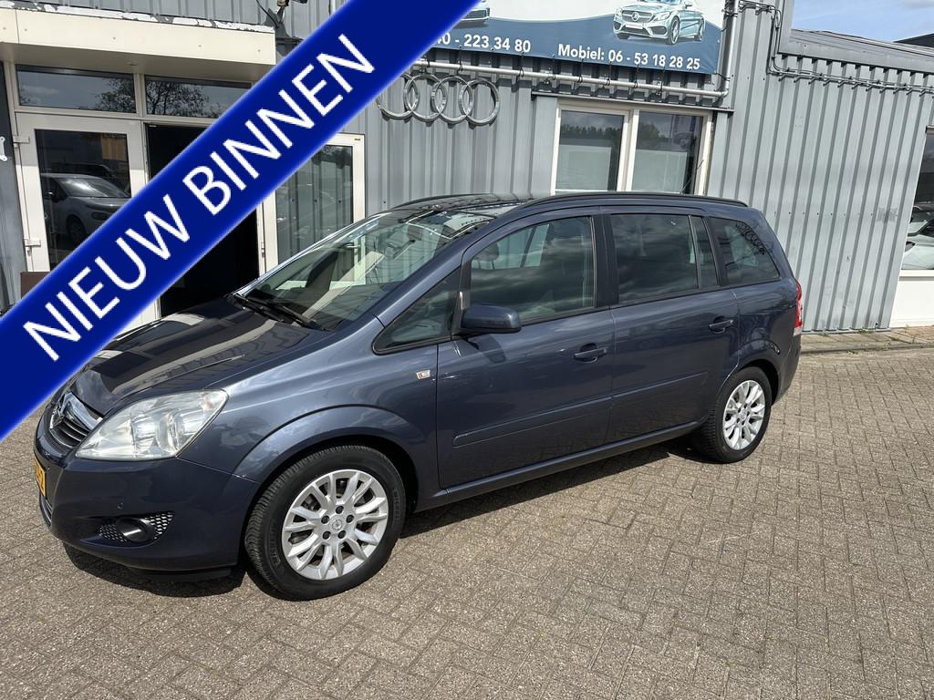 Opel Zafira 2.2 Temptation (bj 2008, automaat), Stof, Gebruikt, Zwart, 4 cilinders