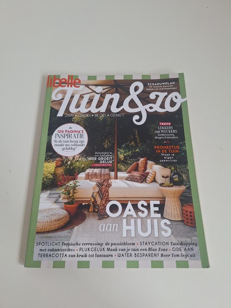 Tijdschrift libelle tuin&zo, Ophalen of Verzenden, Zo goed als nieuw, Damesbladen
