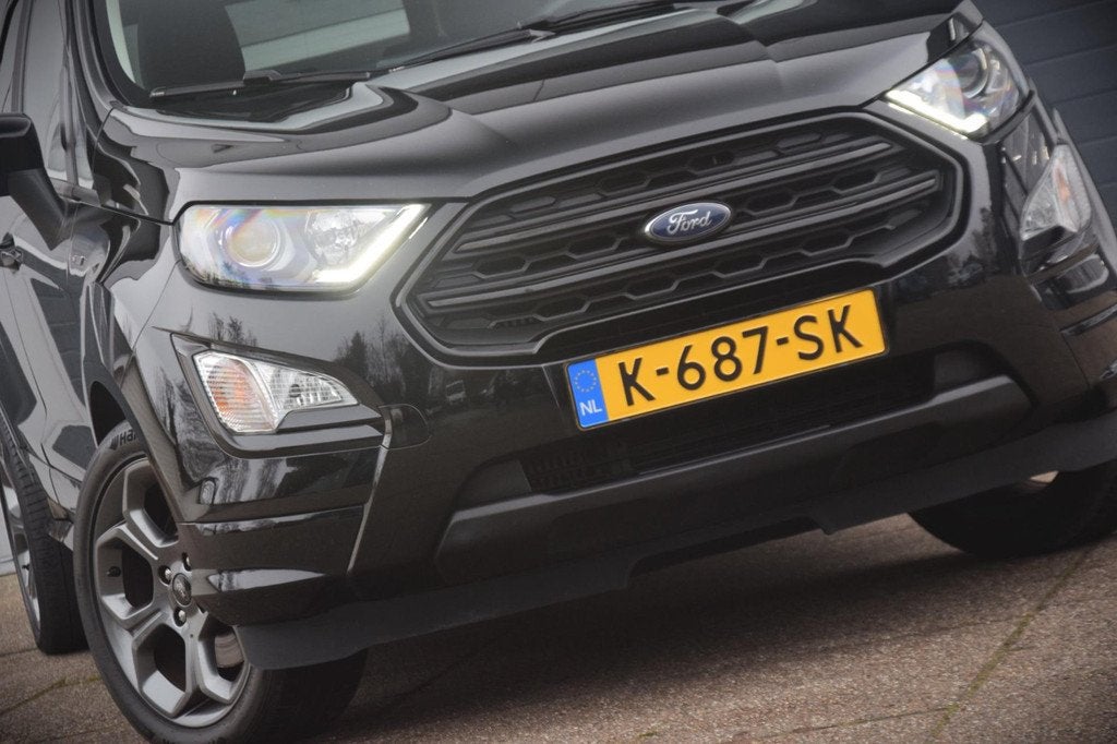 Ford EcoSport 1.0 EcoBoost ST-Line TREKHAAK/APPLE CARPLAY/17, Auto's, Ford, Voorwielaandrijving, Gebruikt, Ecosport, Leder en Stof