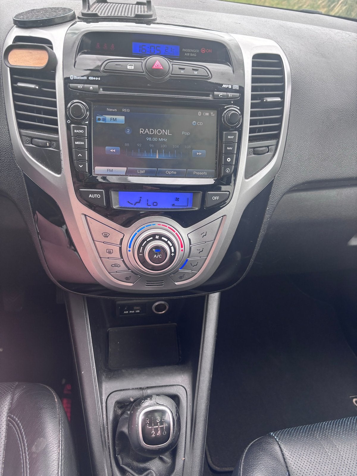 Hyundai iX20 1.6 Cvvt 2011 Zwart, Auto's, Hyundai, Voorwielaandrijving, 125 pk, 4 cilinders, Zwart