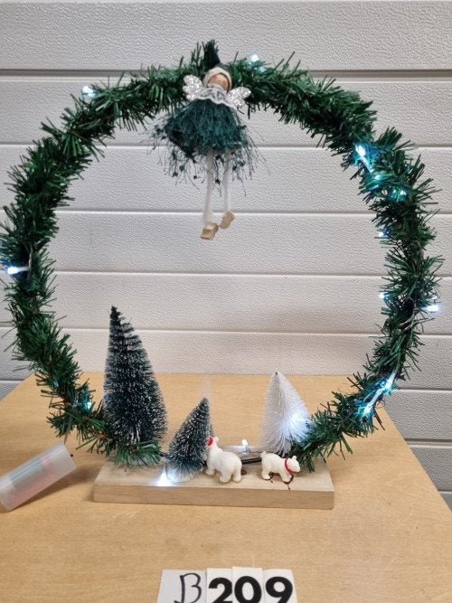 B209 kerstboog met verlichting, Ophalen of Verzenden