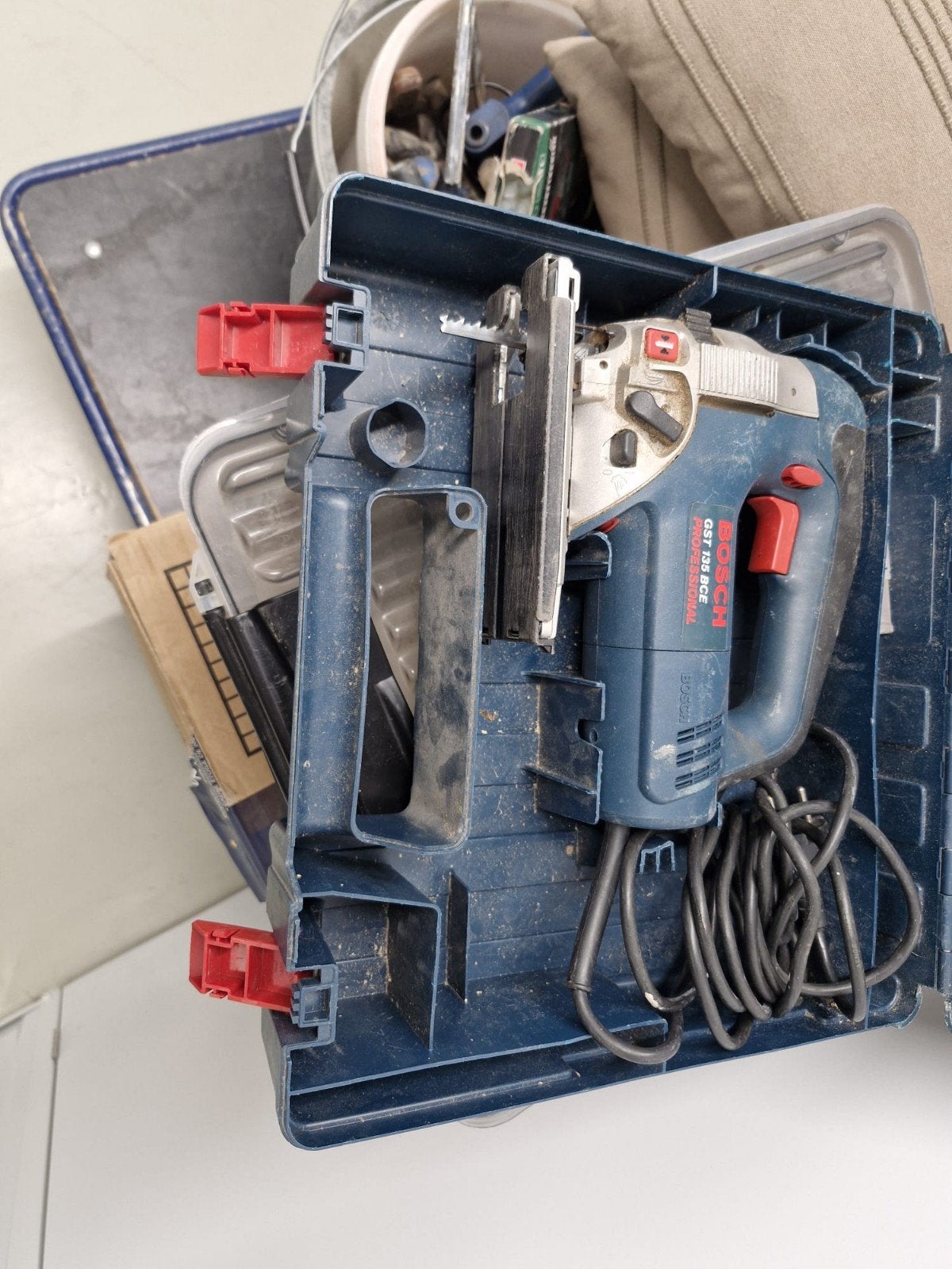 Bosch GST 135 BCE Professional Decoupeerzaag, Ophalen, Gebruikt, 600 tot 1200 watt, Bosch