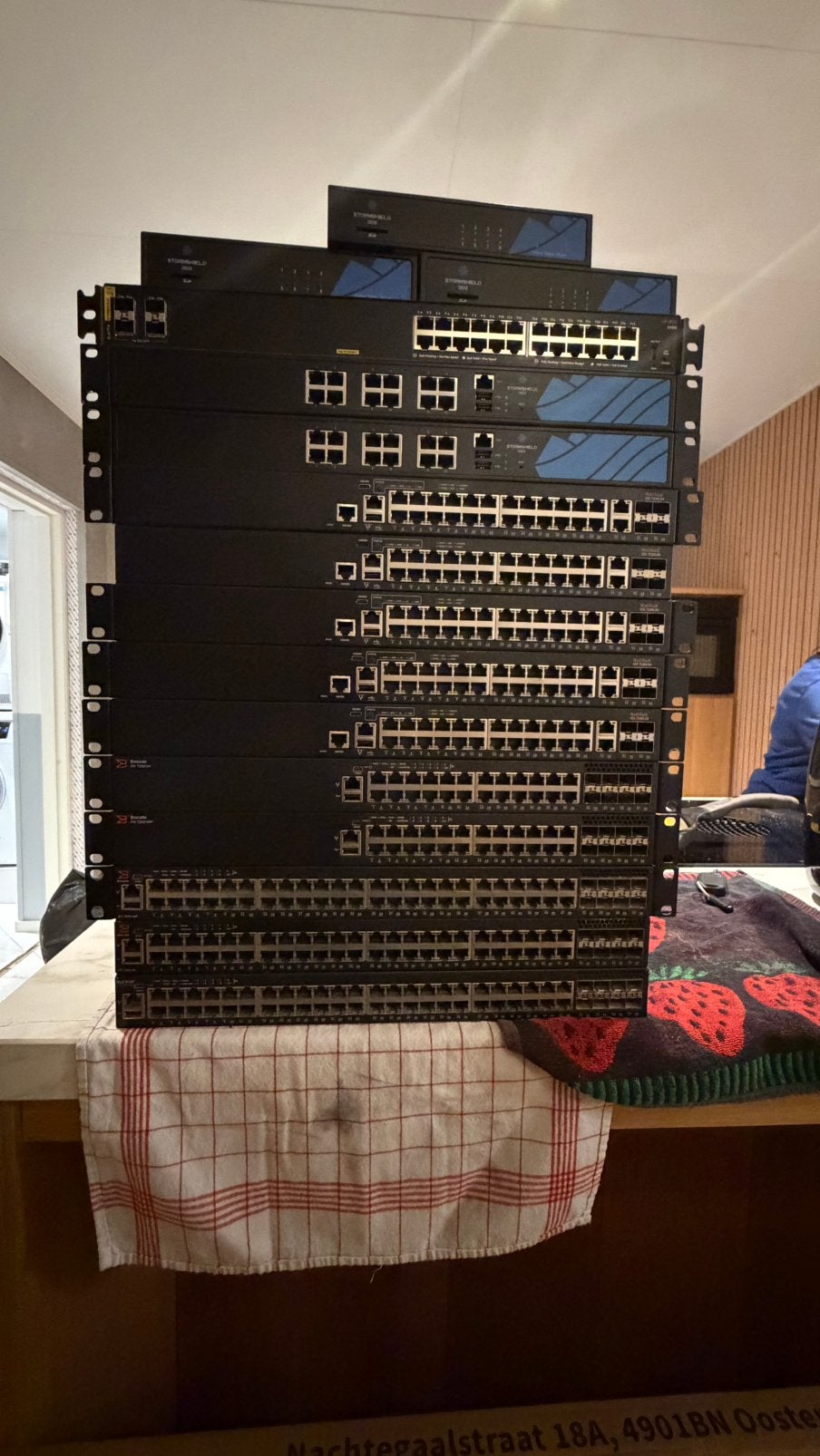 Grote Partij  Ruckus, Brocade, Aruba, HP & Stormshield, Computers en Software, Ophalen, Refurbished