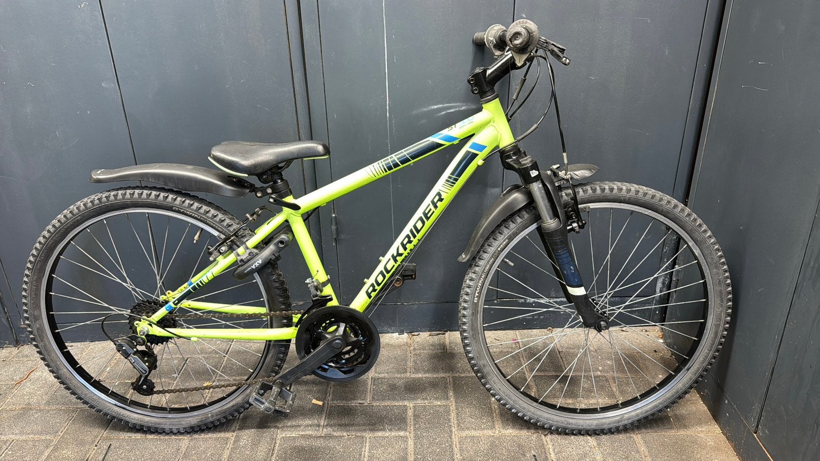 BTWIN Rockrider ST500 24 inch, Gebruikt, Velgrem, Ophalen, Overige merken