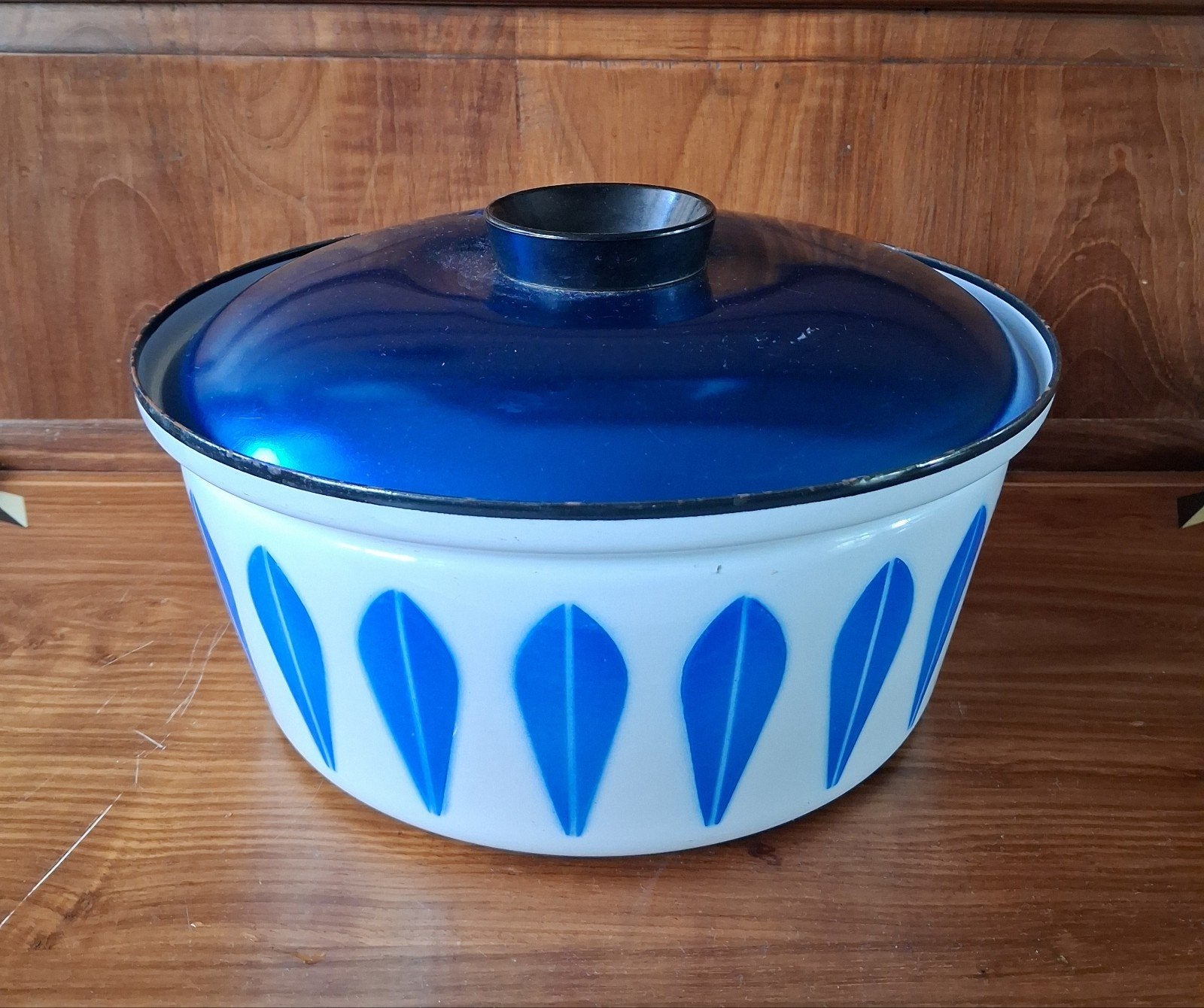 emaille pan Cathrineholm Noorwegen, Antiek en Kunst, Ophalen of Verzenden