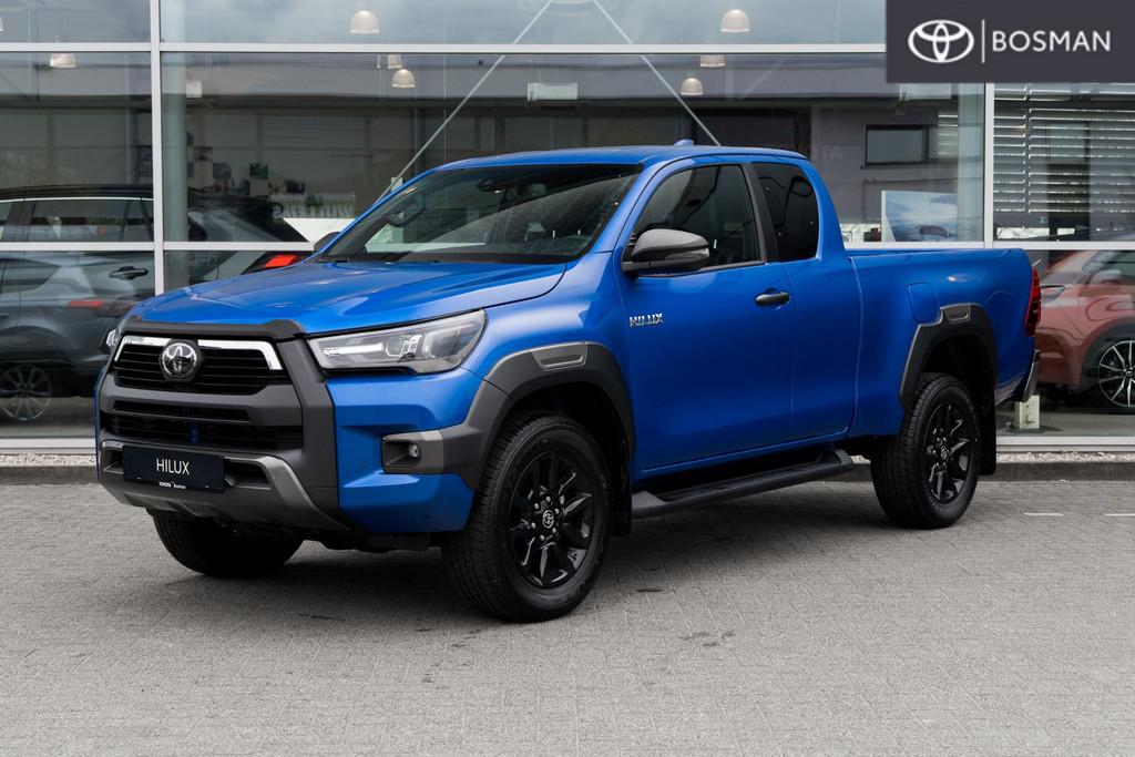 Toyota HiLux 2.4 D-4D Xtra Cab Invincible BPM-VRIJ OP NL KEN, Auto's, Automaat, Adaptive Cruise Control, Gebruikt, Euro 6