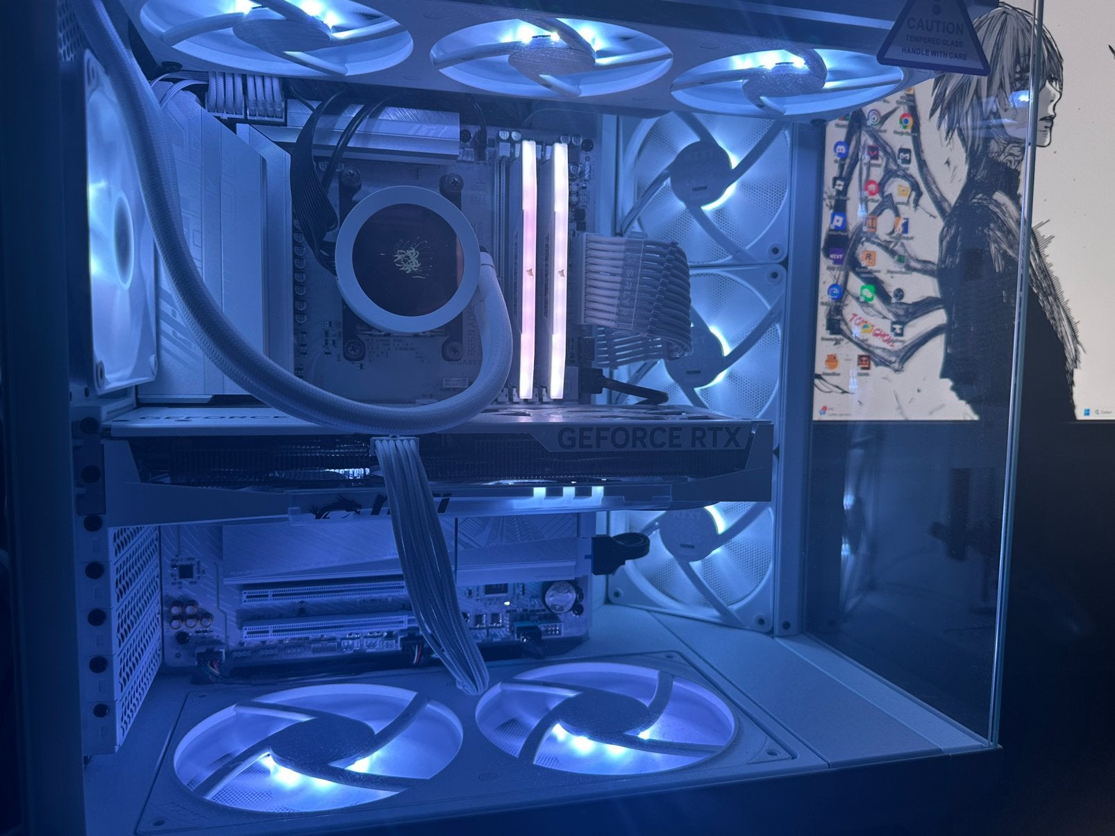 Witte Gaming PC – RTX 5060 Ti | Ryzen 5 9600X | 32GB DDR5, Ophalen, Overige genres, 1 speler, Zo goed als nieuw