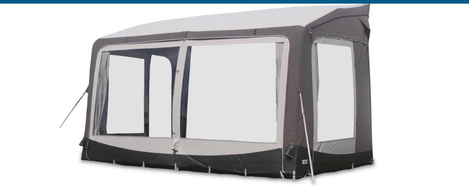 Te koop Telta opblaasbare voortent voor camper en of caravan, Caravans en Kamperen, Ophalen, Zo goed als nieuw