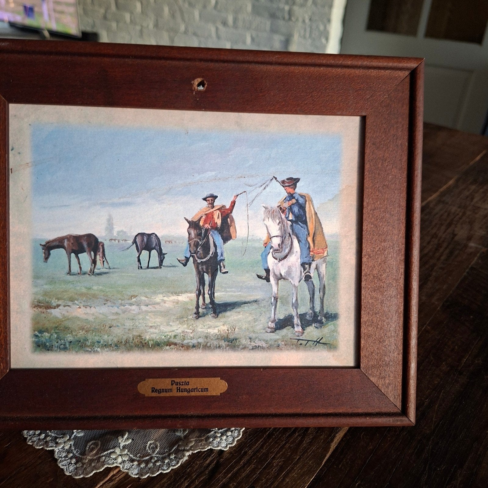Foto 12 van Hongaarse Vlakte afbeelding  van Soldaten 25x21 cm groot