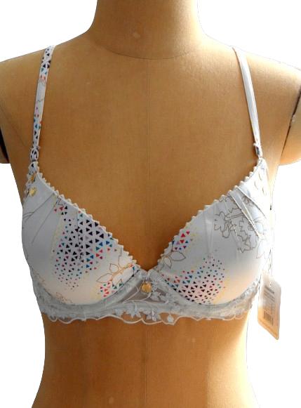 Nieuwe Pleasure State sexy bh, Kaleidoscope, Mt. 80 B, Pleasure State, Verzenden, Wit, BH