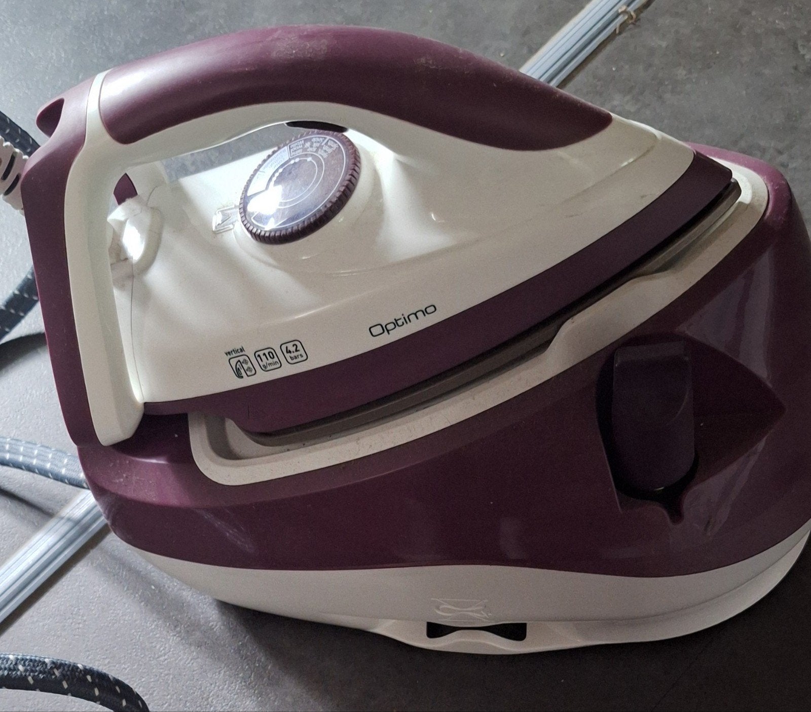 Tefal Optimo Stoomgenerator Strijkijzer met ontkalker, Witgoed en Apparatuur, Strijkijzers en Strijkplanken, Ophalen of Verzenden