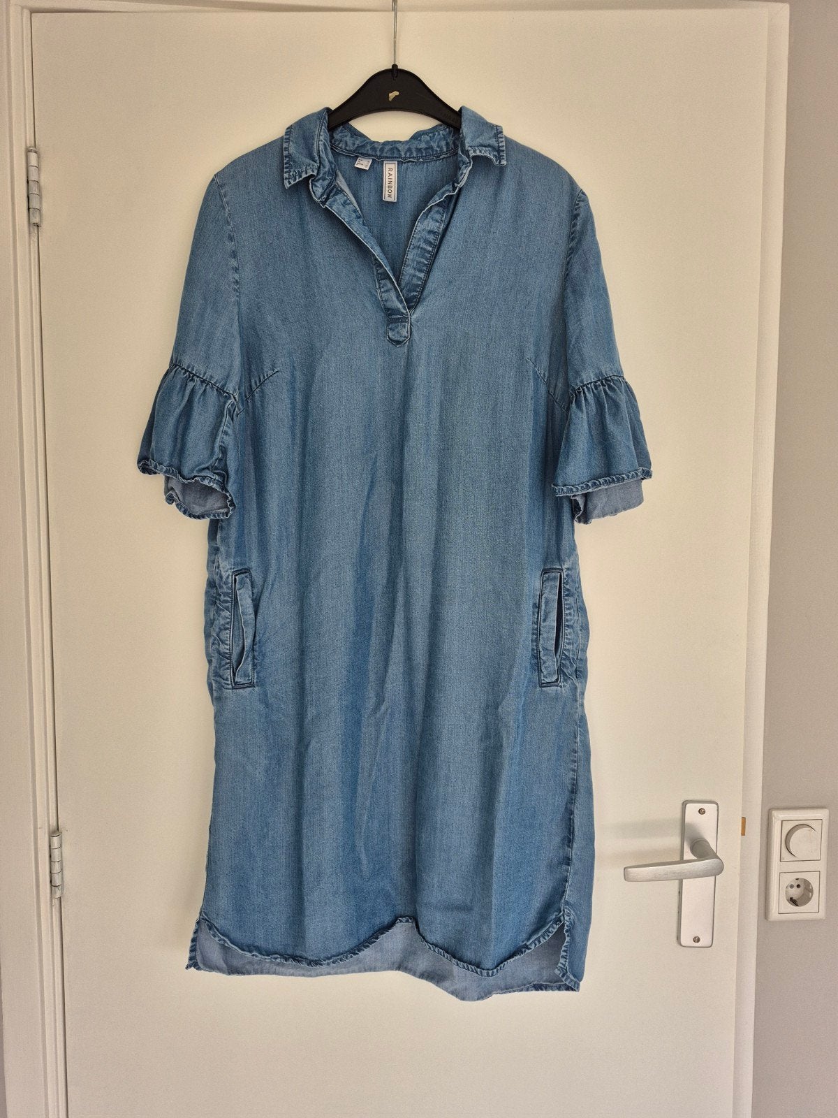 Rainbow spijkerjurk maat 38, Kleding | Dames, Jurken, Maat 38/40 (M), Rainbow, Blauw, Ophalen of Verzenden