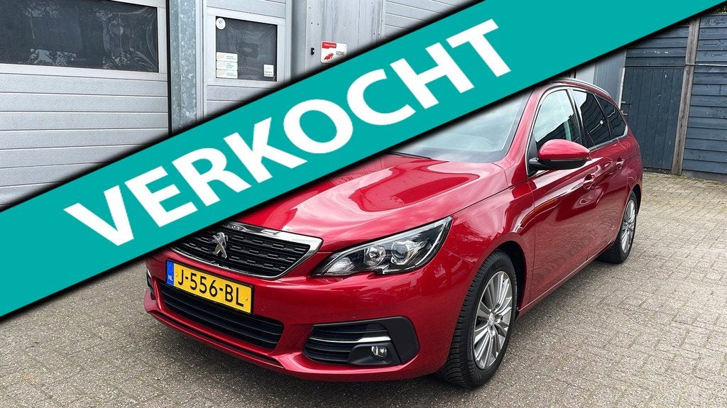 Peugeot 308 SW 1.2 PureTech Blue Lease 130 PK-Panorama-Navi, Auto's, Peugeot, Bedrijf, Te koop, ABS, Achteruitrijcamera, Airbags