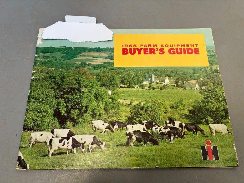 International Harvester trekker tractor folder brochure, Ophalen of Verzenden, Gelezen