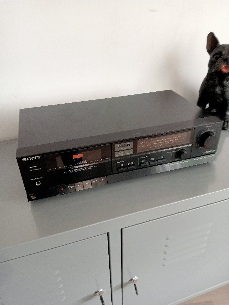 Sony cassettedeck TC-FX150 met werk., Audio, Tv en Foto, Cassettedecks, Ophalen, Enkel, Sony, Tape counter