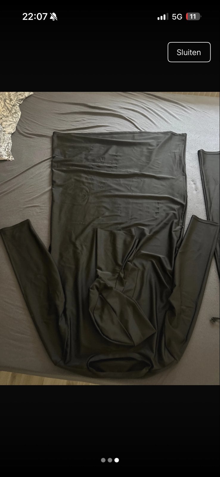 Zwart burkini, Verzenden, Zo goed als nieuw, Maat 36 (S), Zwart
