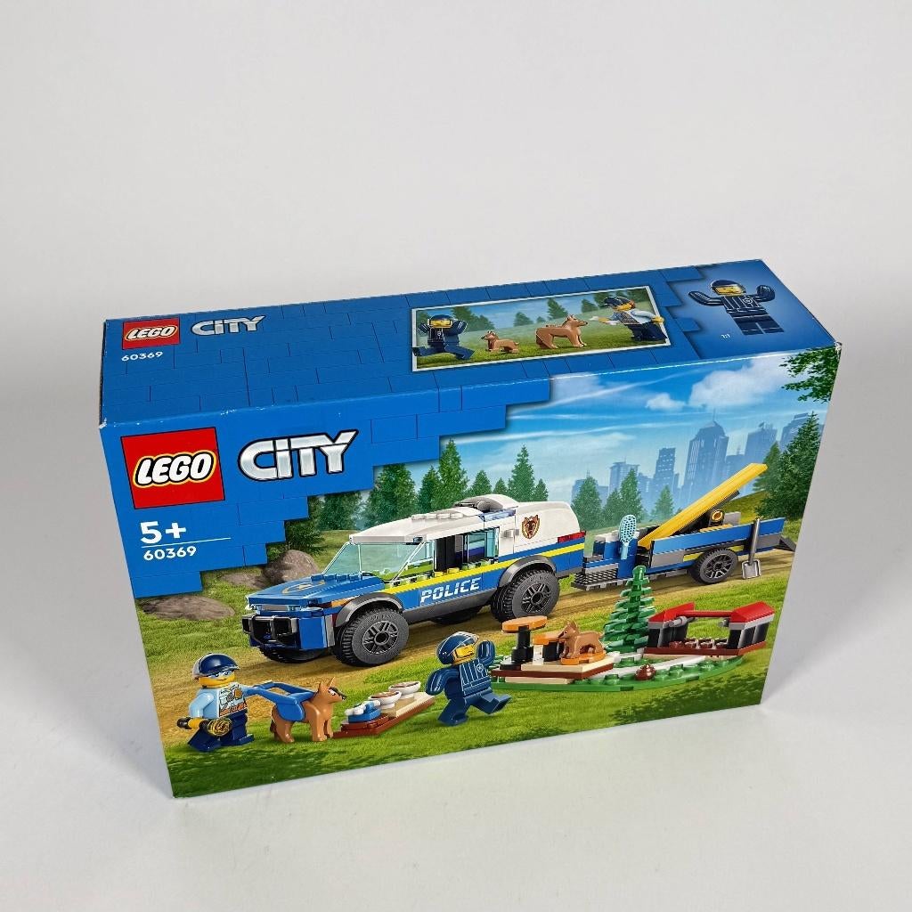 LEGO City 60369 Mobiele Politie Hondentraining – Nieuw, City, Lego, Nieuw, Ophalen of Verzenden