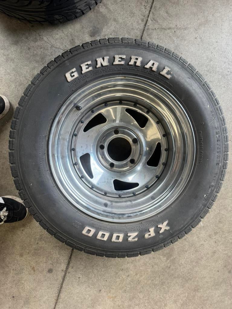 America racing wheels Carmaro, Auto-onderdelen, Ophalen, Gebruikt, 15 inch, Banden en Velgen