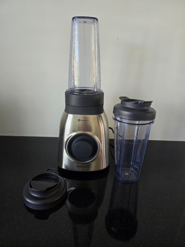 Philips ProBlend 6 Blender - Krachtig en Compact, Witgoed en Apparatuur, Blenders, Zo goed als nieuw, Ophalen of Verzenden