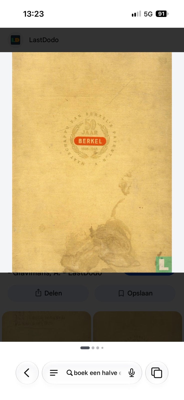 gezocht. Het boek “50 jaar berkel”. Gezocht, Ophalen of Verzenden, Gelezen