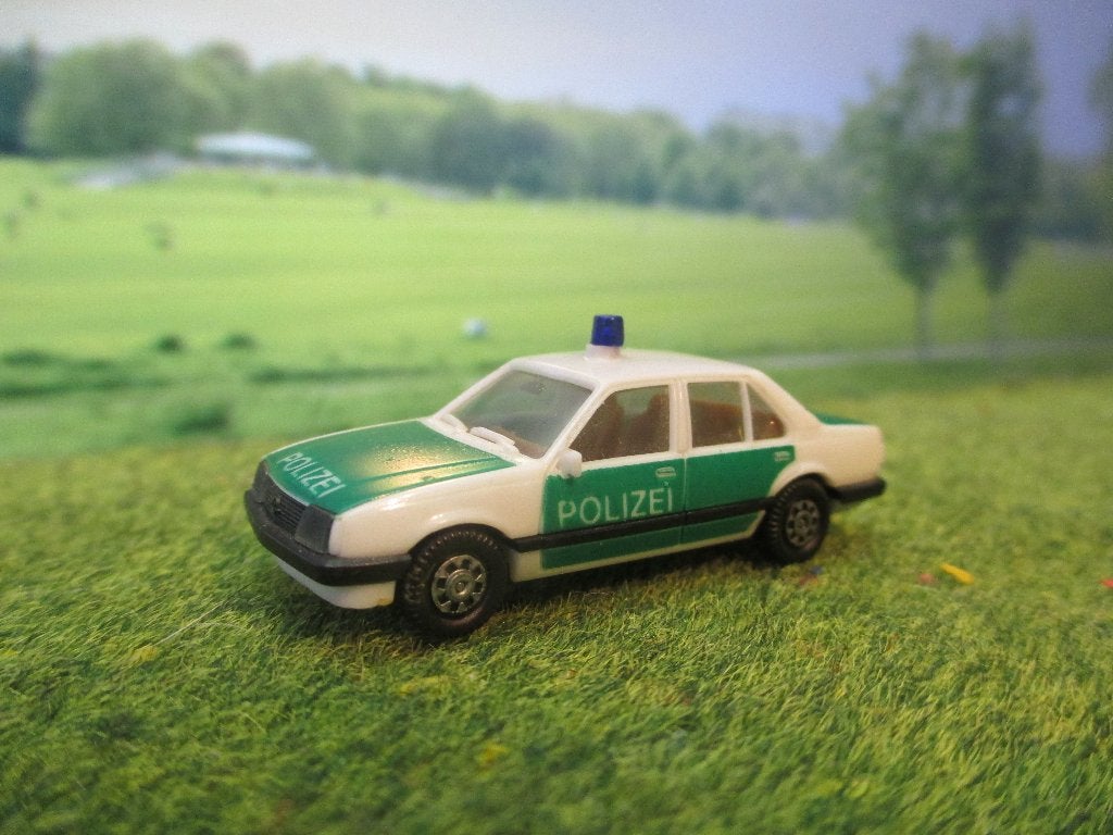 Opel Ascona C Sedan - Herpa Polizei / Politie, Hobby en Vrije tijd, Ophalen of Verzenden, Zo goed als nieuw, Auto, Herpa