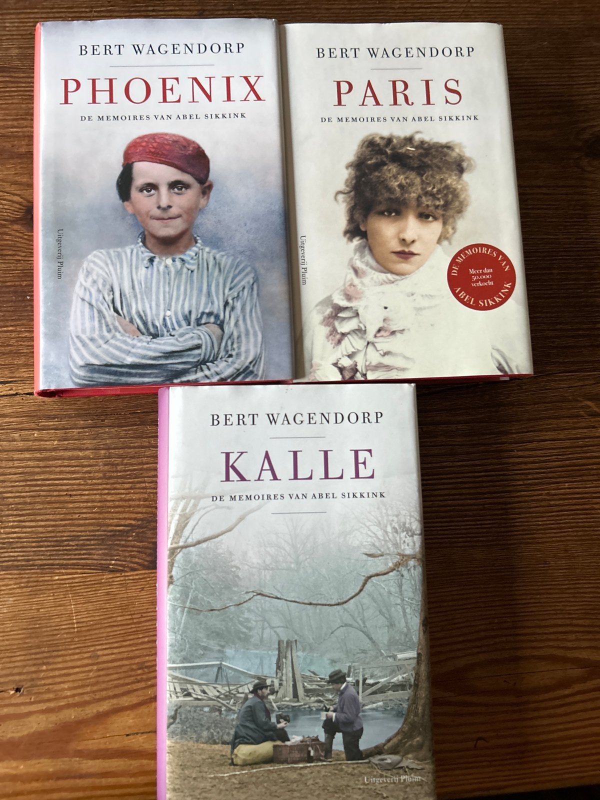 Bert Wagendorp - De memoires van Abel Sikkink (3 boeken), Boeken, Literatuur, Ophalen of Verzenden, Zo goed als nieuw, Nederland
