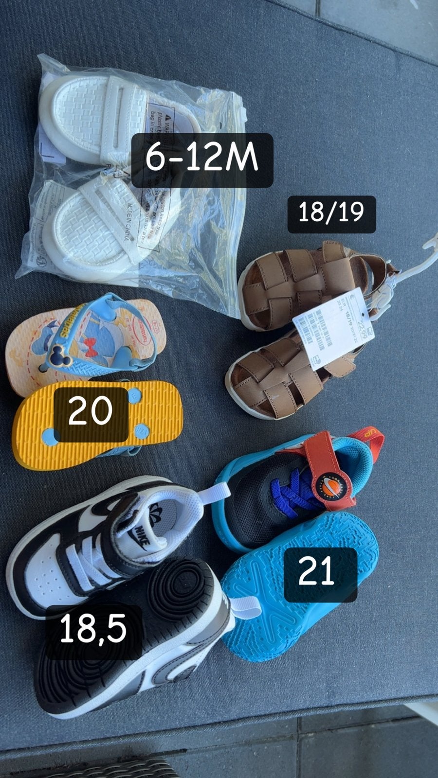 Diverse babyschoentjes en sandalen - maten 18,5 t/m 21, Kinderen en Baby's, Babykleding | Schoentjes en Sokjes, Ophalen of Verzenden
