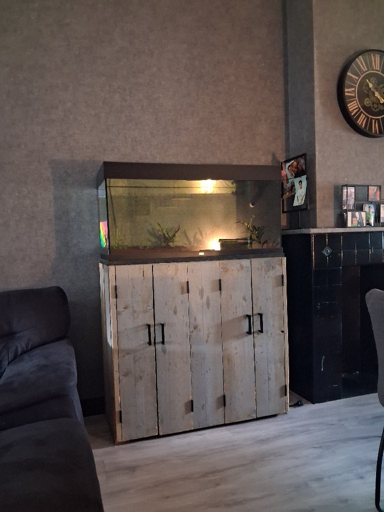Aquarium, Dieren en Toebehoren, Vissen | Aquaria en Toebehoren, Ophalen, Gebruikt, Leeg aquarium, Verwarming