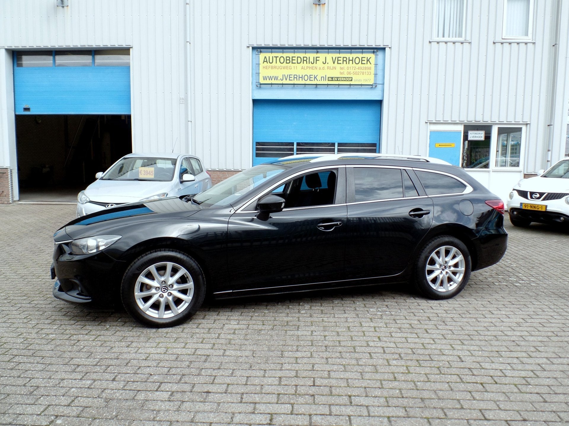 Mazda 6 Sportbreak 2.0 HP TS+ AUTOMAAT, Auto's, Gebruikt, 680 kg, 6 sportbreak, Zwart