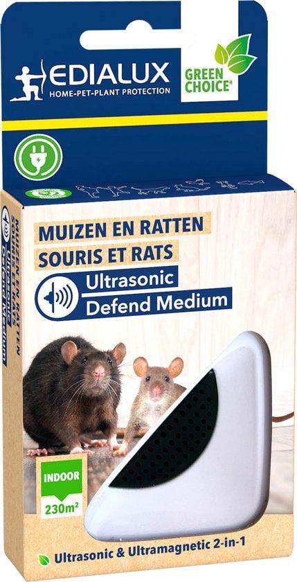 Ultrasonic Defend Muizen & Ratten verjager, Verzenden, Nieuw, Ongediertebestrijding