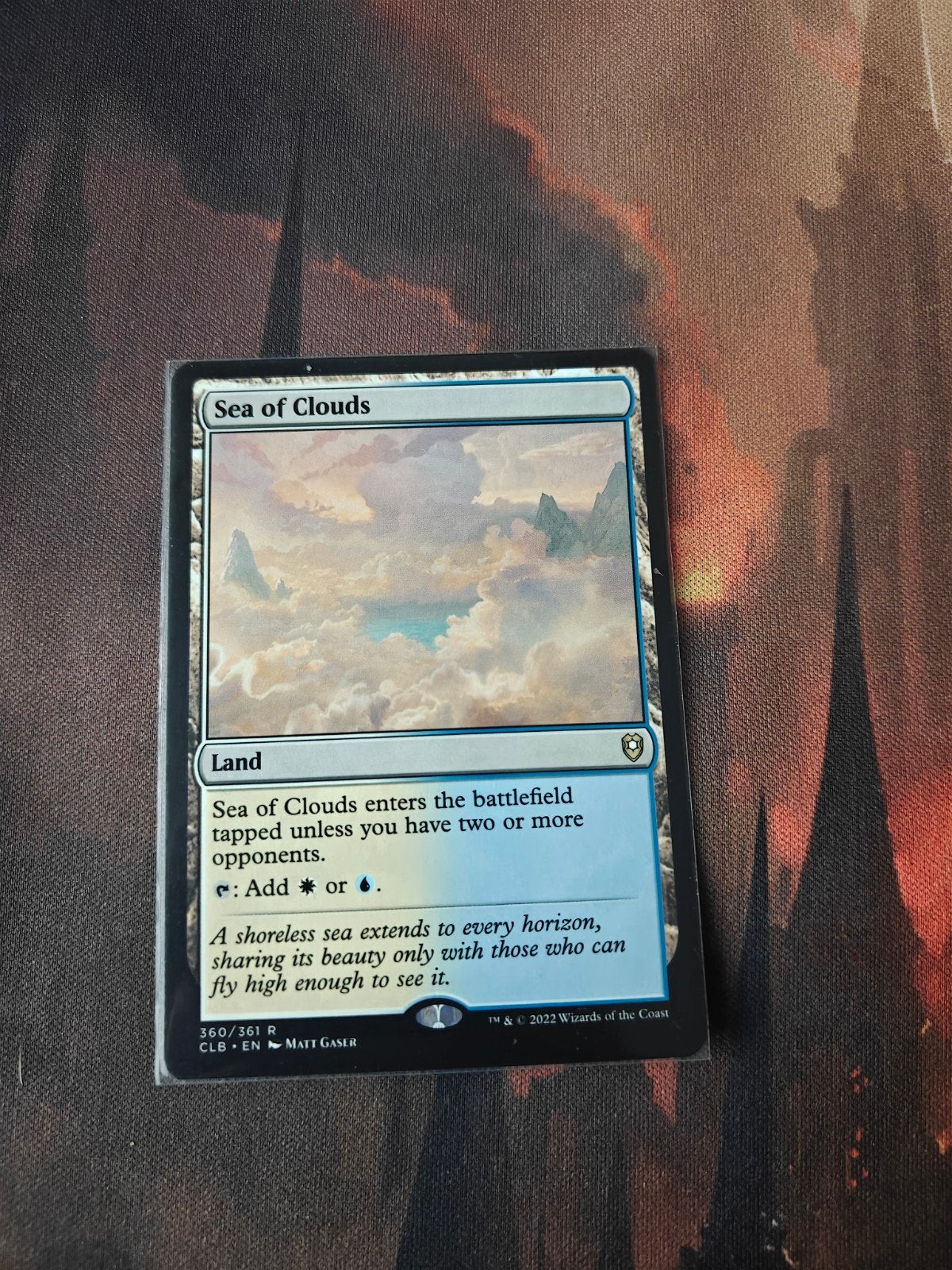 Magic: The Gathering - Sea of Clouds (CLB) - Land, Ophalen of Verzenden