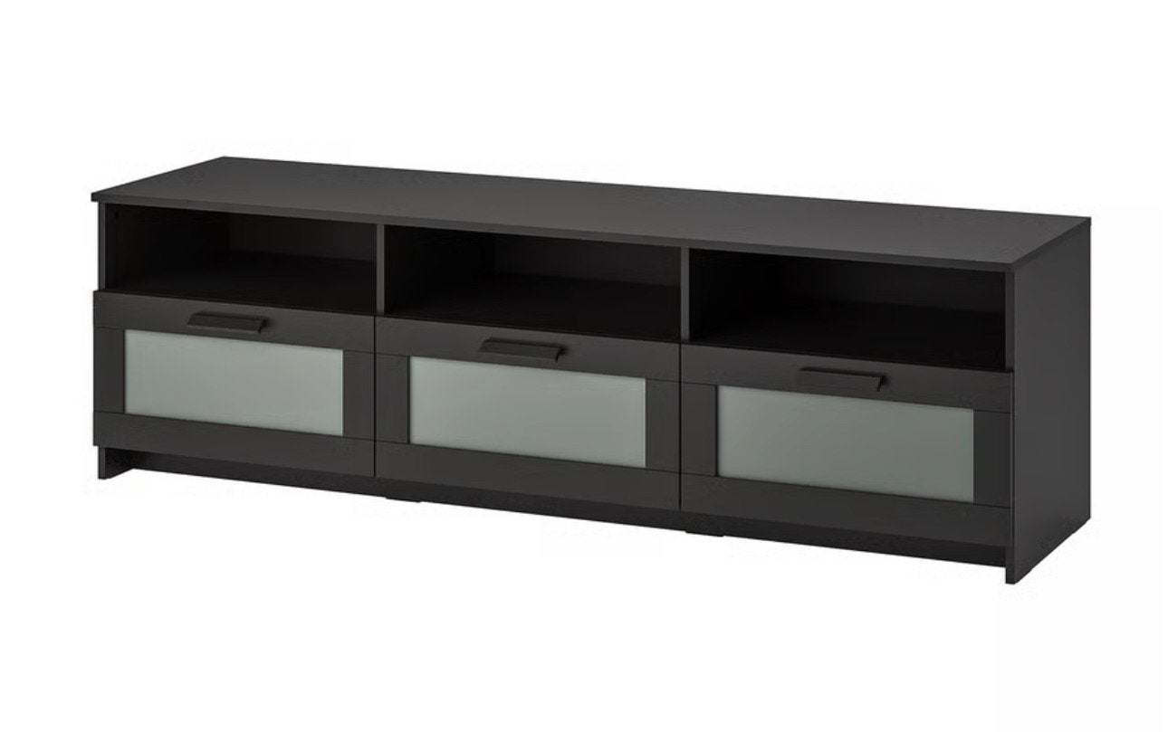 IKEA tv meubel BRIMNES, Ophalen, Overige materialen, 150 tot 200 cm, Zo goed als nieuw