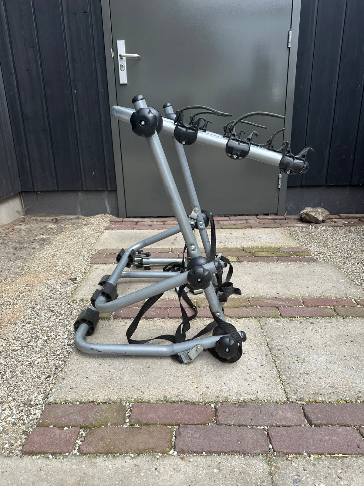 Extreme fietsendrager voor drie fietsen, 3 fietsen of meer, Gebruikt, Brede banden, Achterklepdrager