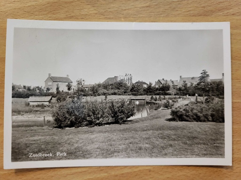 ansicht ZUIDBROEK Park, Ophalen of Verzenden, Voor 1920, Groningen
