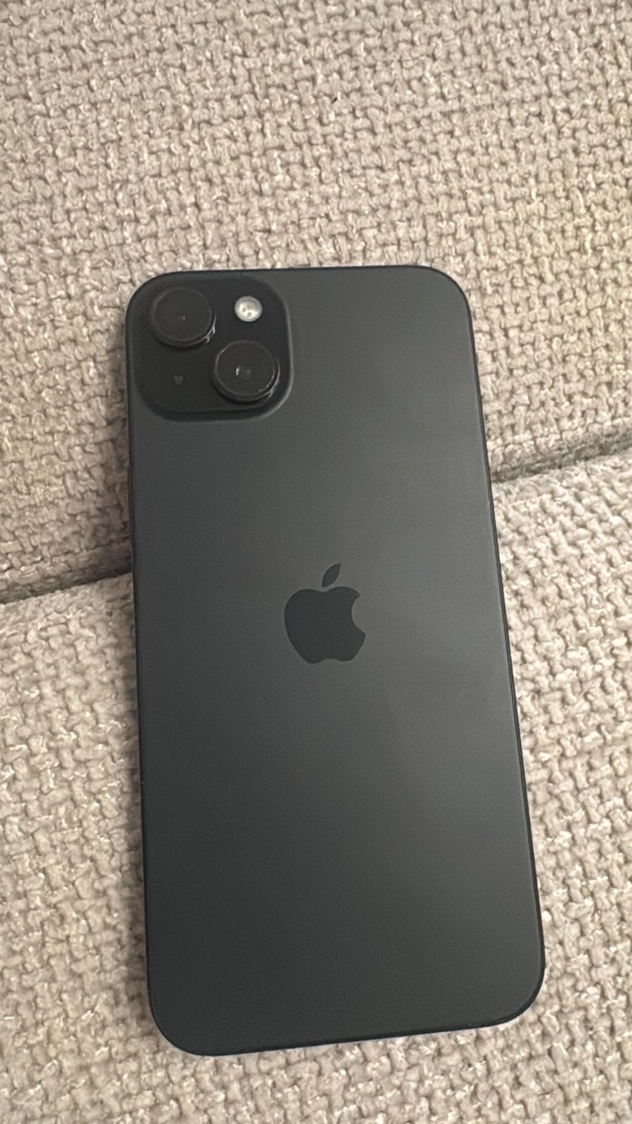 iPhone 15 plus 128 GB, 128 GB, Zwart, Ophalen of Verzenden, Zo goed als nieuw