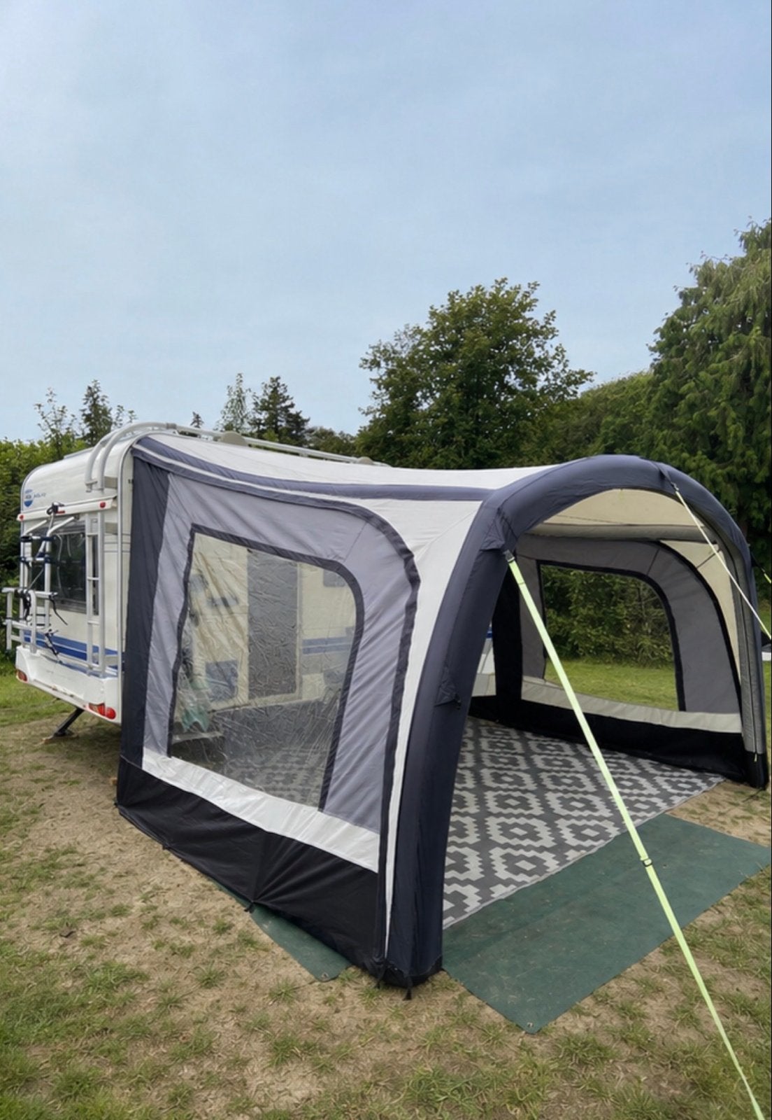 Obelink sunroof - Opblaasbare luifel/voortent voor caravan, Caravans en Kamperen, Caravan accessoires, Zo goed als nieuw, Ophalen