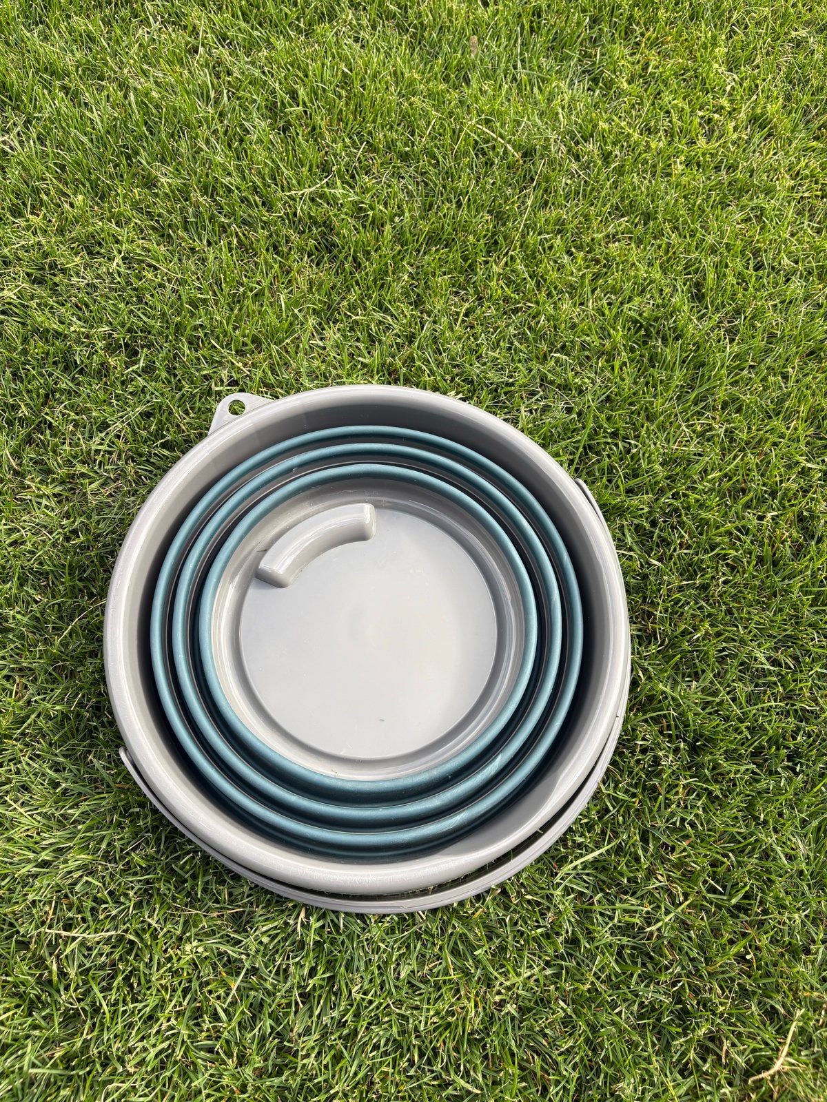 Handige Opvouwbare Camping Emmer - Compact & Draagbaar, Ophalen of Verzenden, Zo goed als nieuw