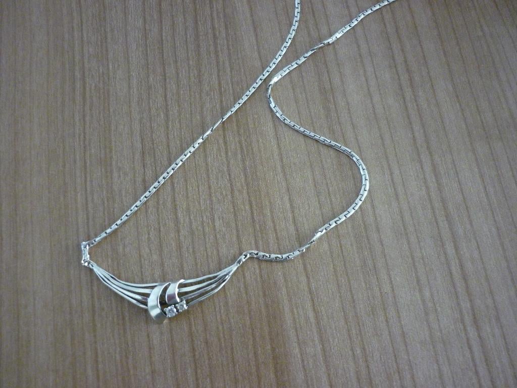 zilveren ketting, Sieraden, Tassen en Uiterlijk, Kettingen, Ophalen of Verzenden, Zo goed als nieuw, Zilver, Zilver